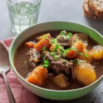 Authentic Irish Beef Stew: A Heartwarming Favorite 3 Authentic Irish Beef Stew Ready to Serve
