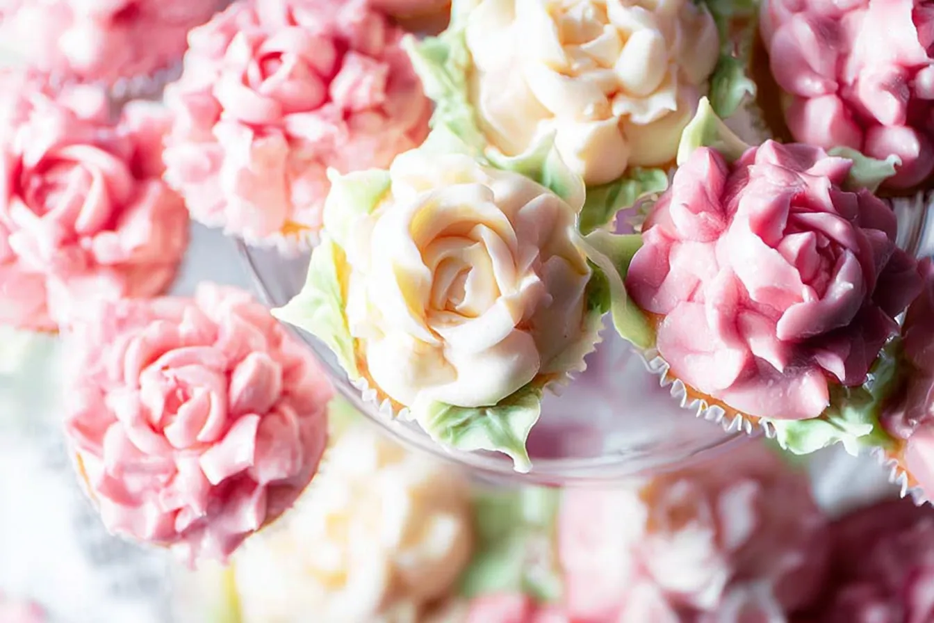 Baby In Bloom Cupcakes: Celebrate Spring with Sweet Bliss 1 Baby In Bloom Cupcakes Freshly Decorated