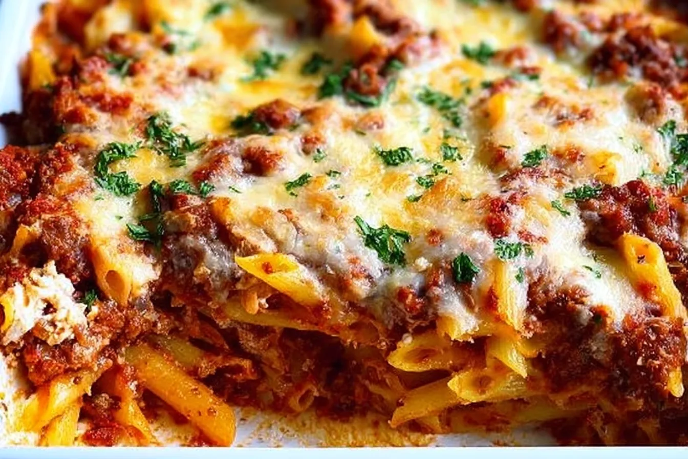 Baked Ziti with Ricotta