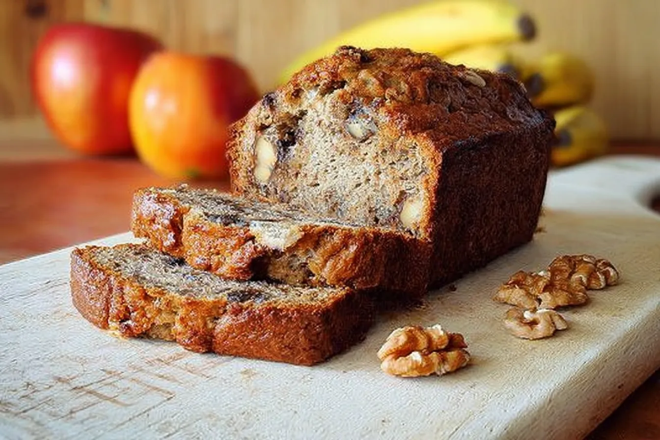 Banana Bread with Walnuts
