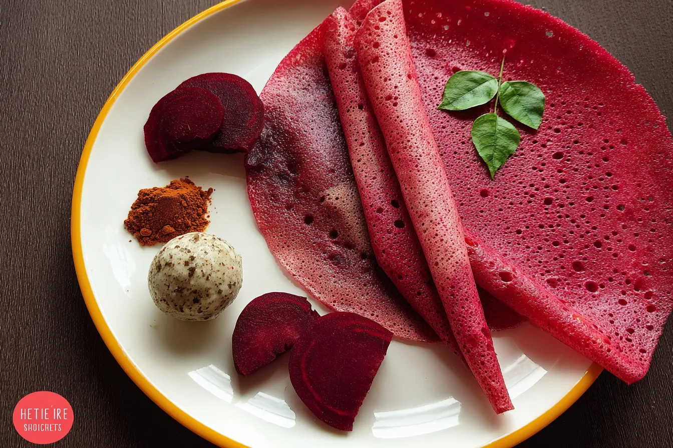 Beetroot Dosa