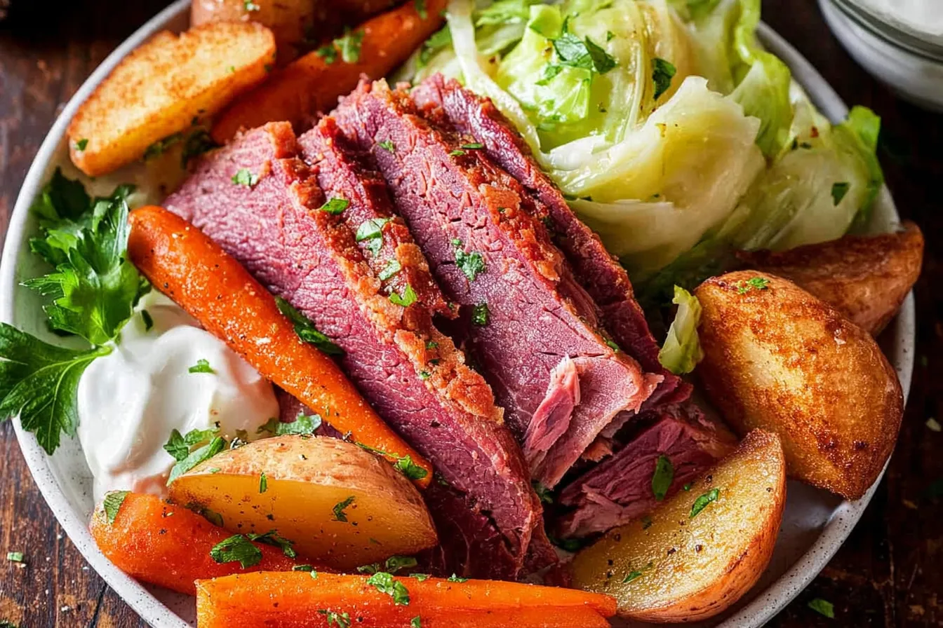 Classic Corned Beef and Cabbage with Carrots: A Delightful Meal 2 Classic Corned Beef and Cabbage with Carrots