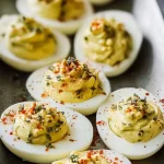 Classic Deviled Eggs: A Delicious Crowd-Pleaser! 3 Classic Deviled Eggs Platter