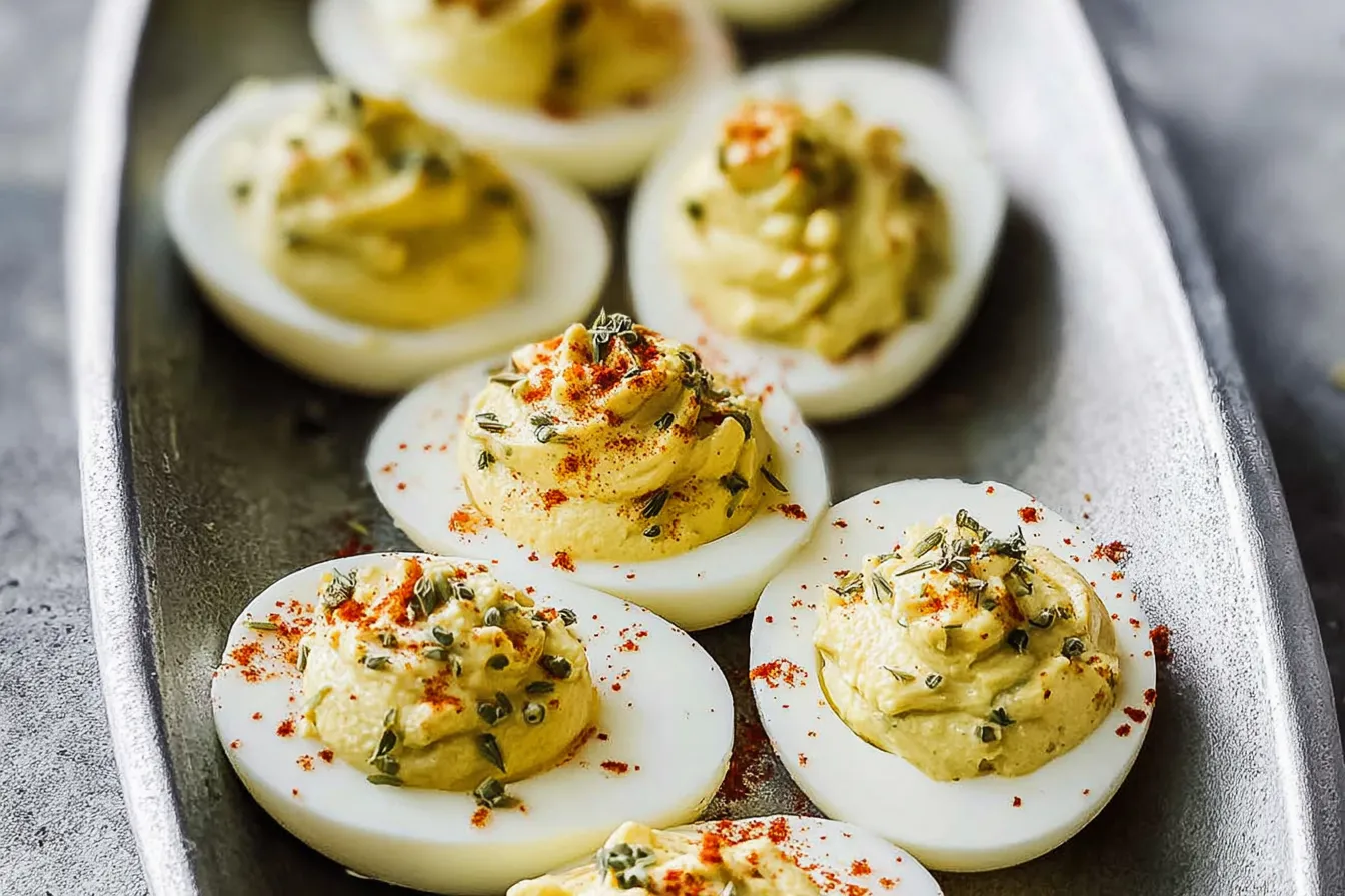 Classic Deviled Eggs Platter