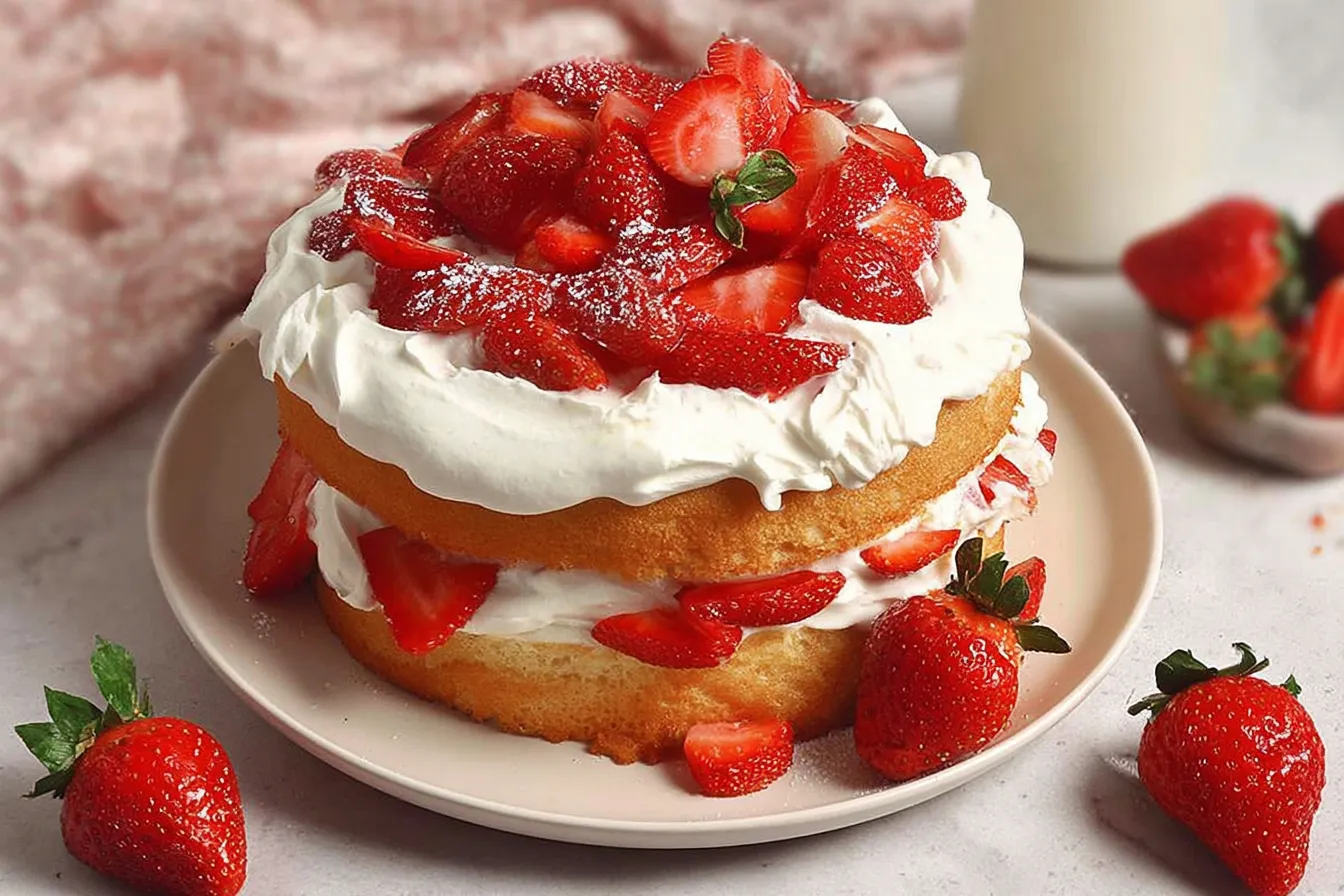 Classic Strawberry Shortcake with Fresh Berries – Delightful Treat 2 Classic Strawberry Shortcake with Fresh Berries