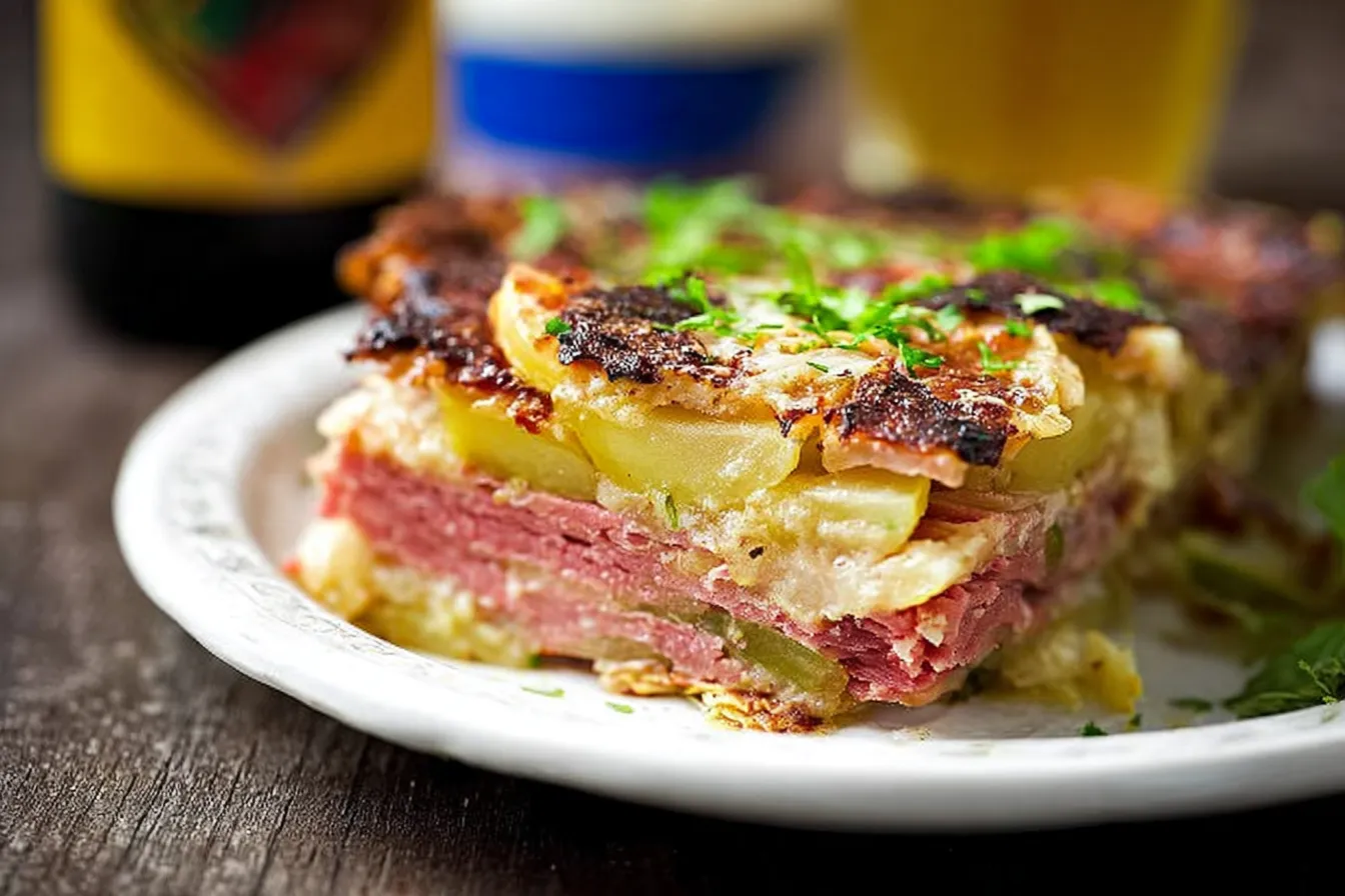 Corned Beef and Potato Casserole