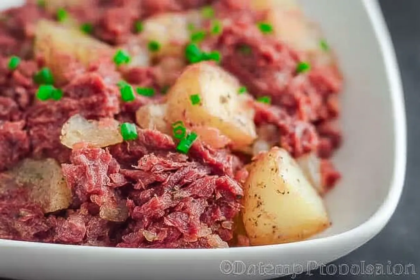 Corned Beef Casserole with Potatoes