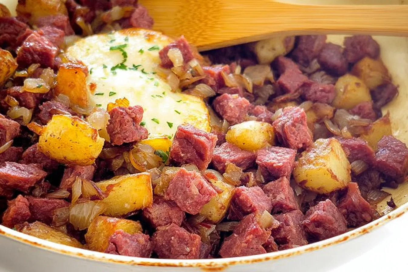 Corned Beef Hash with Crispy Potatoes: A Delicious Delight 2 Corned Beef Hash with Crispy Potatoes