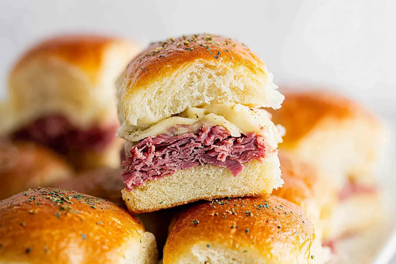 Corned Beef Sliders for Party
