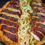 Creamy Chicken Garlic Parmesan Pasta: A Flavorful Delight 3 Creamy Chicken Garlic Parmesan Pasta Served Deliciously