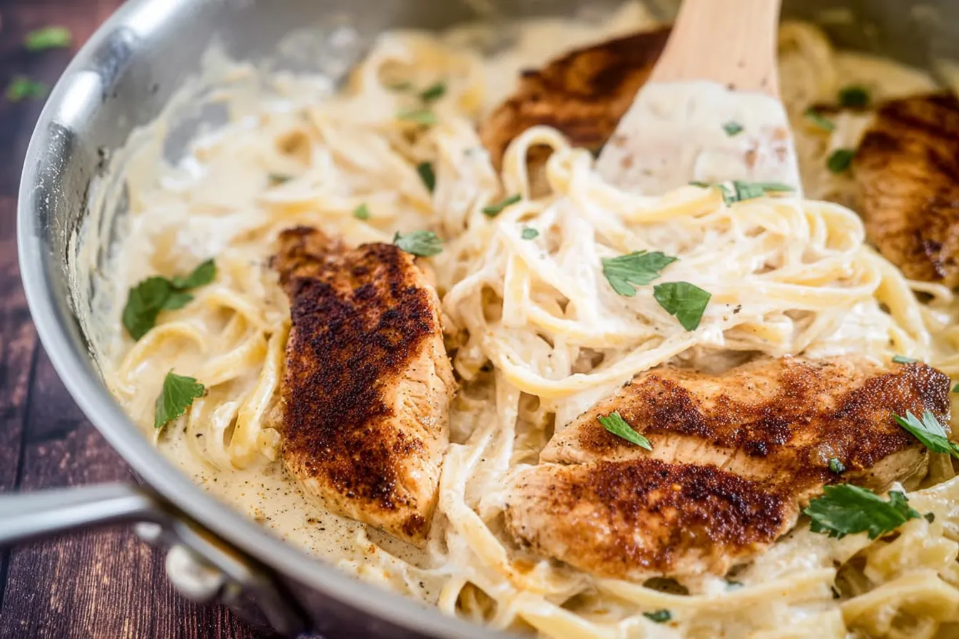 Creamy Chicken Linguine