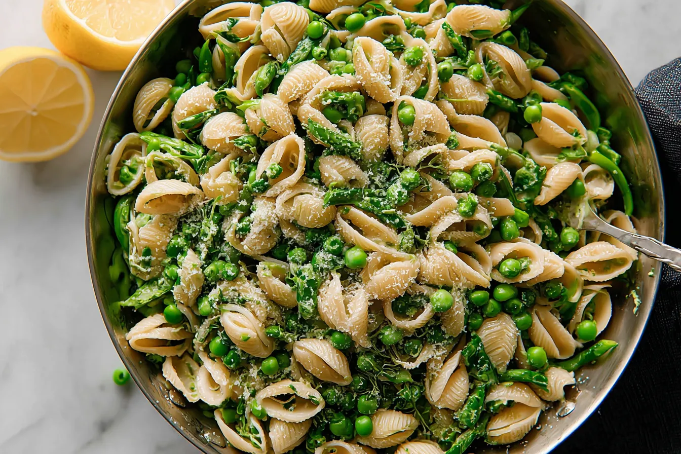 Creamy Spring Pea Pasta