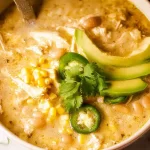 Creamy White Chicken Chili Lightened Up: A Guilt-Free Delight 3 Creamy White Chicken Chili Lightened Up in a Bowl