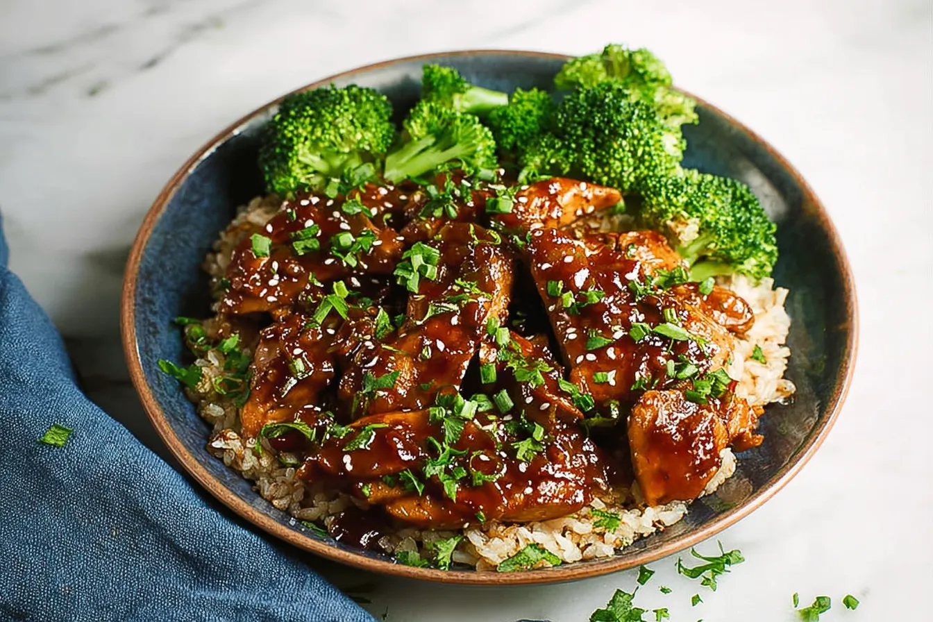 Crockpot Honey Garlic Chicken: A Delicious Family Favorite! 1 Crockpot Honey Garlic Chicken - Savory Dinner Delight