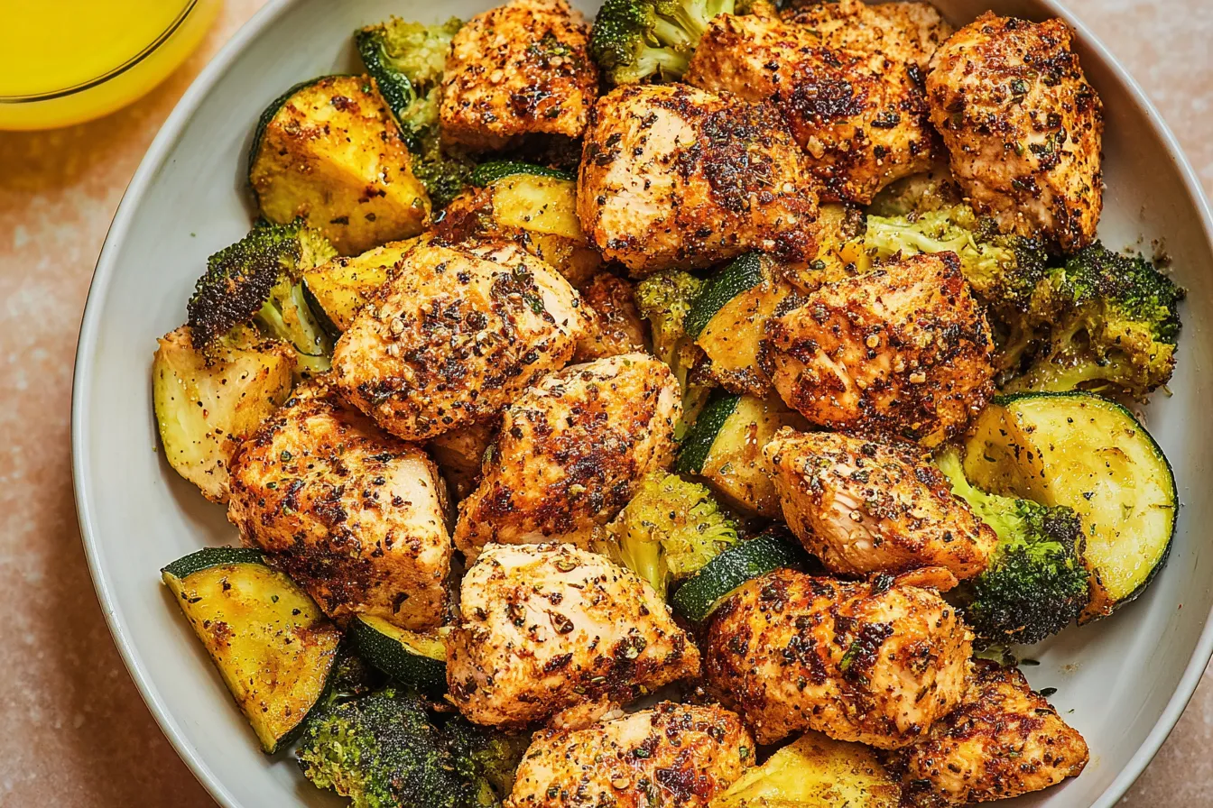 Easy Air Fryer Chicken Dinner Ready in Minutes