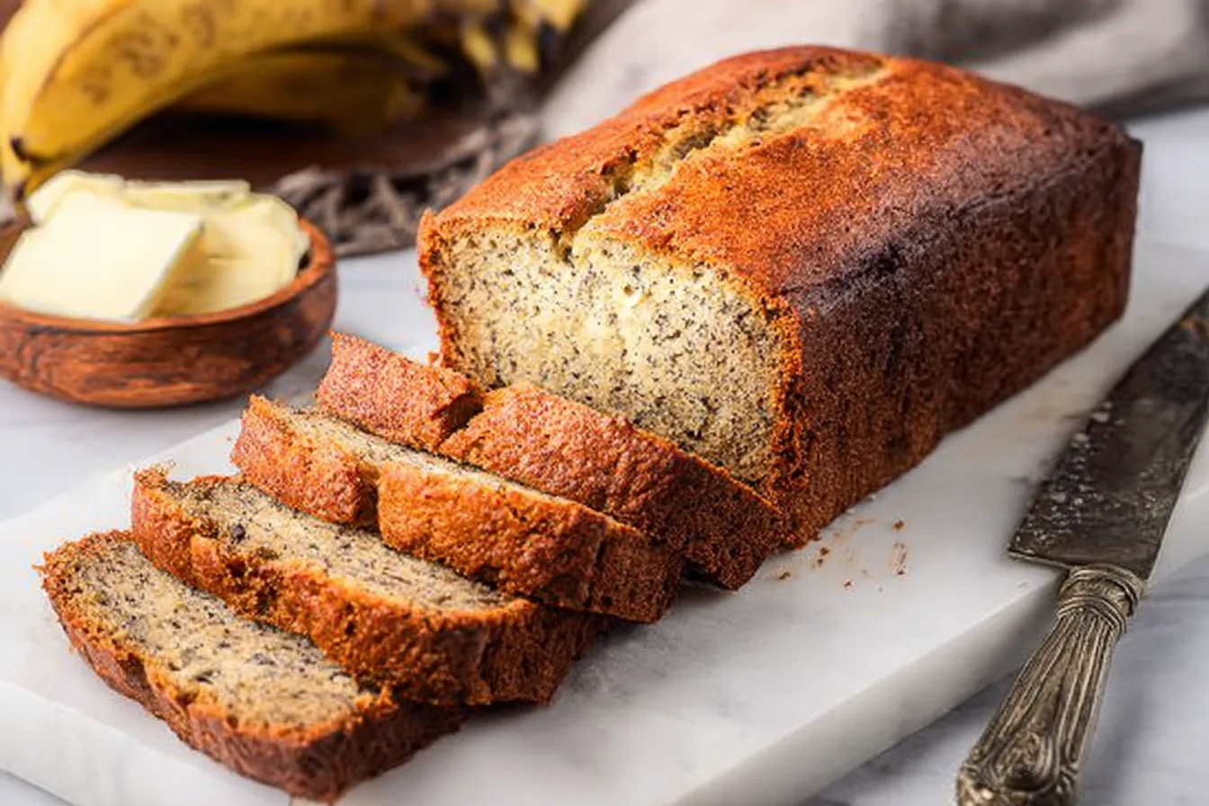 Easy Moist Banana Bread
