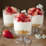 Easy No-Bake Cheesecake Cups Ready to Serve