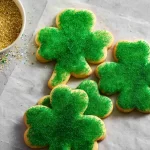 Easy Shamrock Sugar Cookies for St. Patrick’s Day