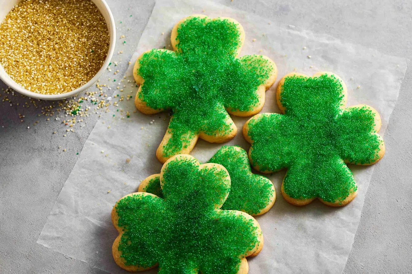 Easy Shamrock Sugar Cookies for St. Patrick’s Day