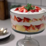 Easy Strawberry Trifle: A Delightful Dessert to Impress 3 Colorful Easy Strawberry Trifle Dessert in Glass