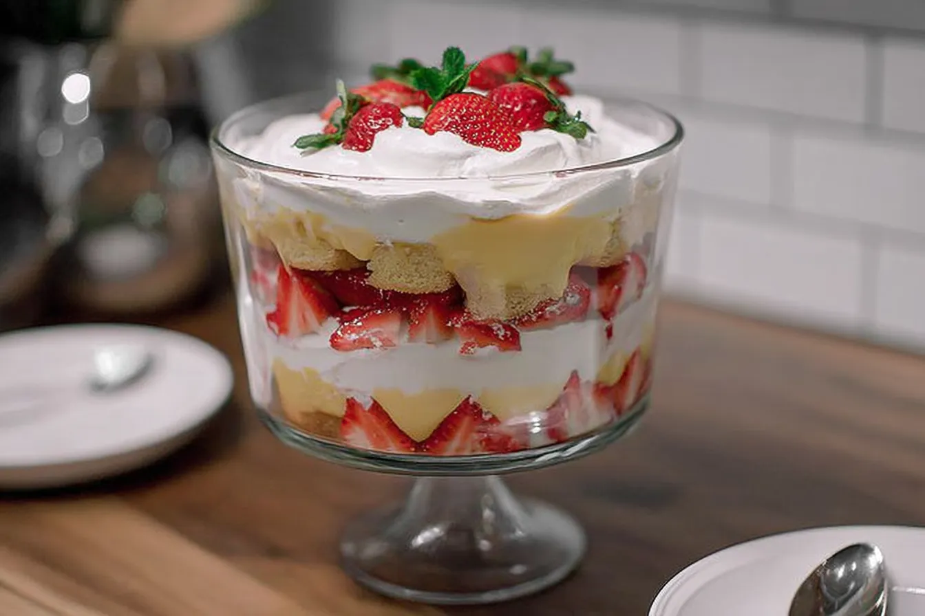 Easy Strawberry Trifle: A Delightful Dessert to Impress 2 Easy Strawberry Trifle