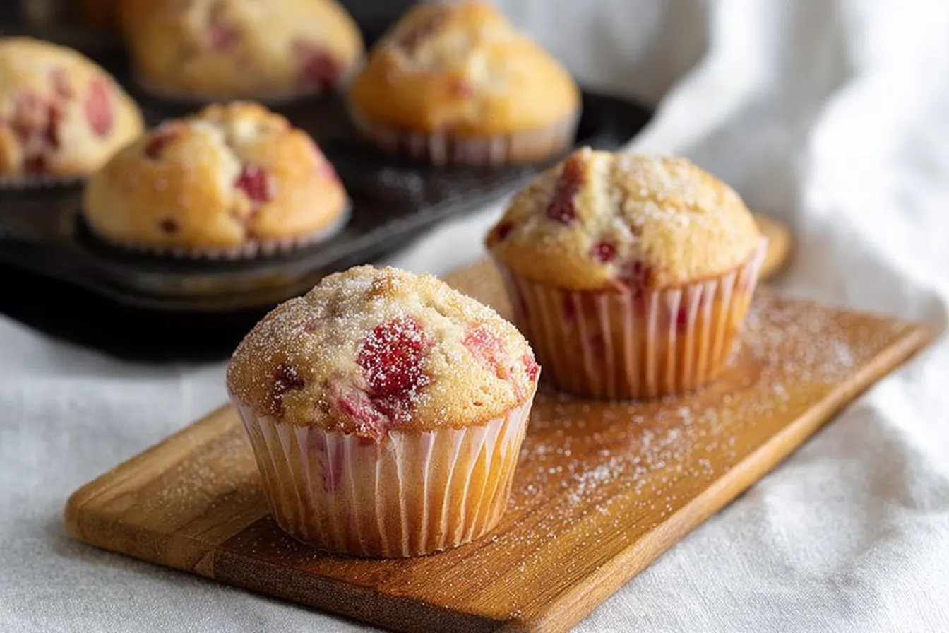 Fresh Strawberry Muffins That Will Brighten Your Day 2 Fresh Strawberry Muffins