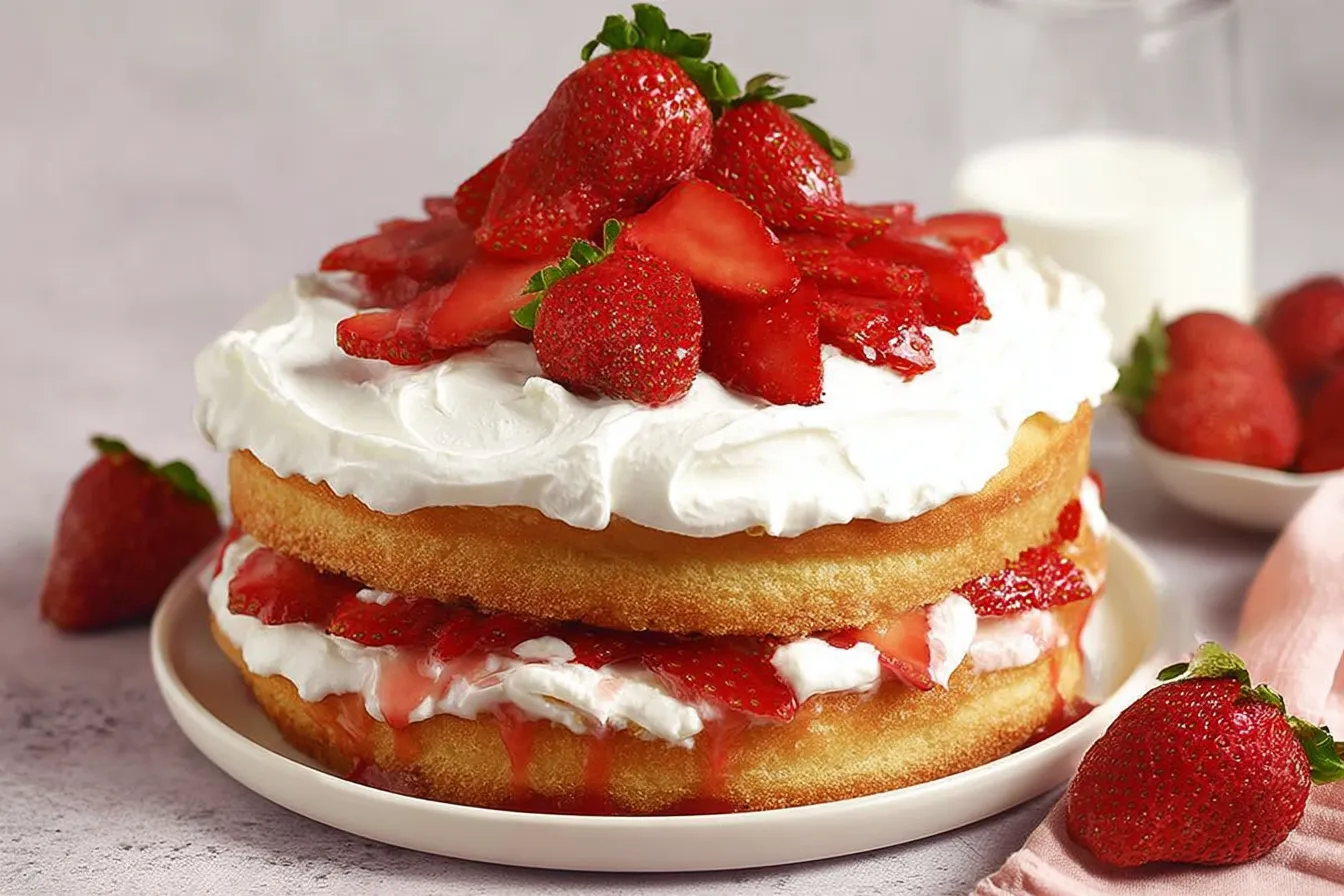 Fresh Strawberry Shortcake – Homemade and Delicious