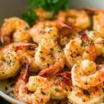 Garlic Butter Shrimp: A Delightful Treat for Seafood Lovers 3 Garlic Butter Shrimp Platter: A Gourmet Delight