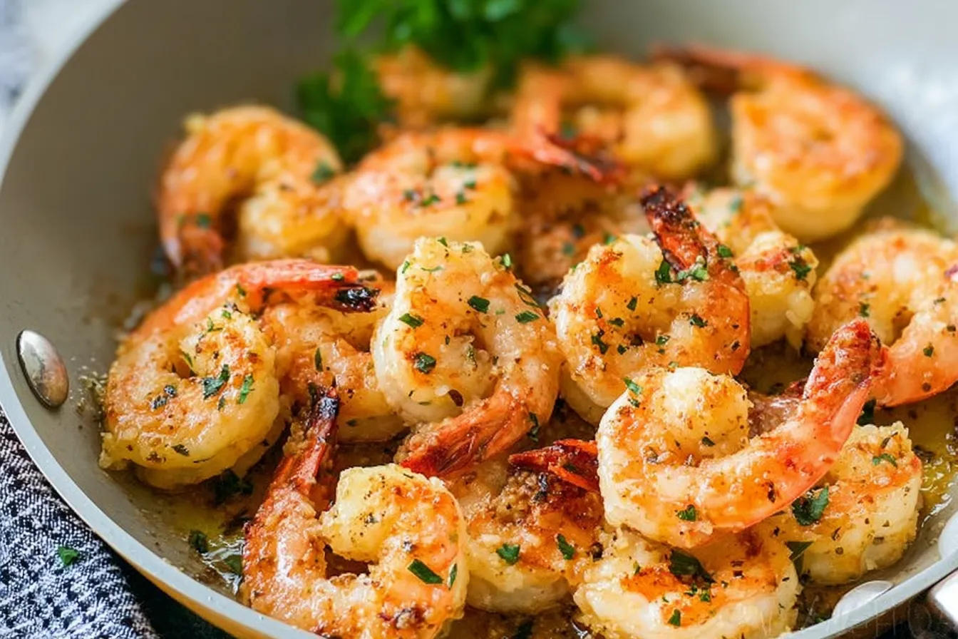 Garlic Butter Shrimp: A Delightful Treat for Seafood Lovers 1 Garlic Butter Shrimp Platter: A Gourmet Delight