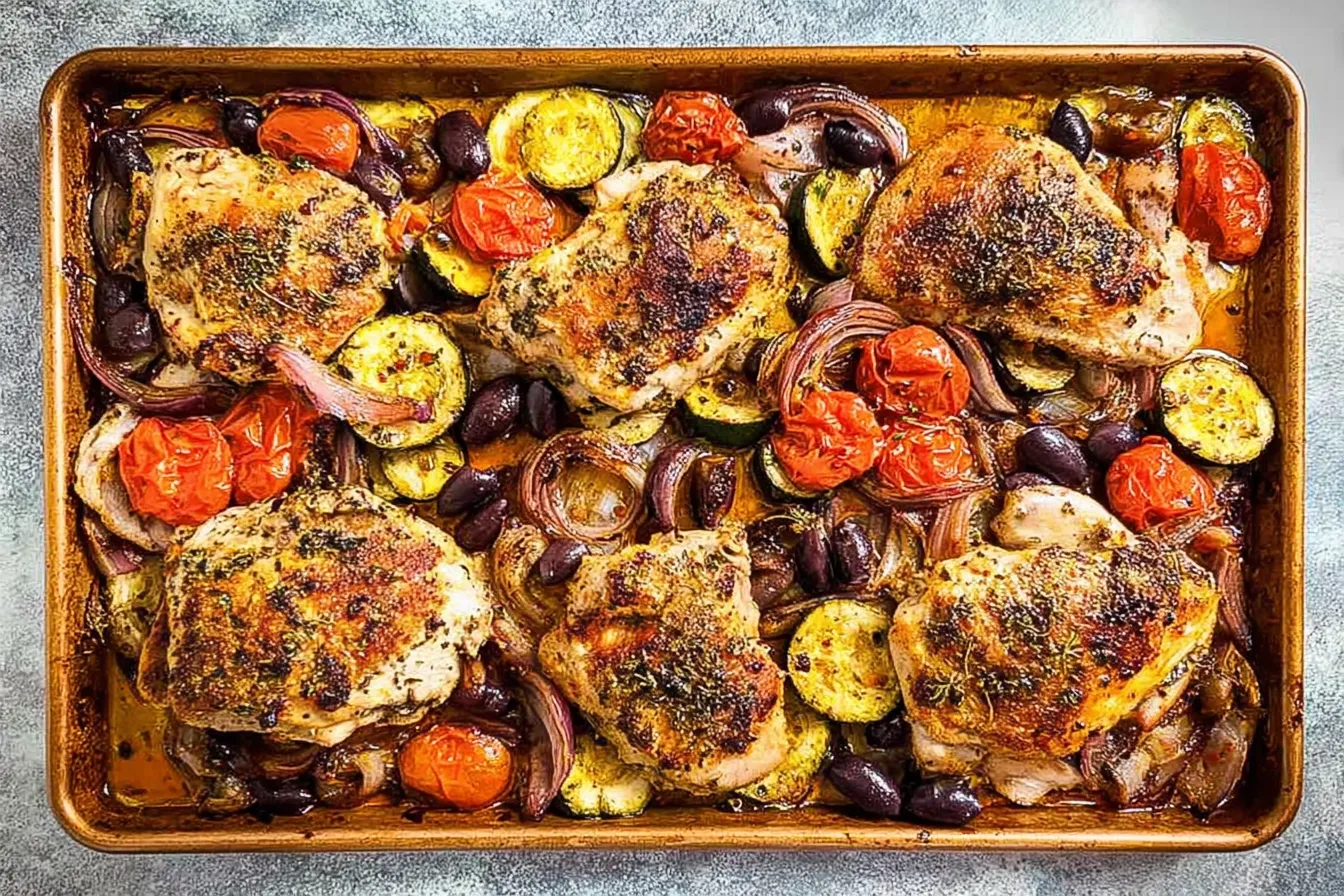 Greek Style Mediterranean Chicken: A Flavorful Delight! 2 Greek Style Mediterranean Chicken