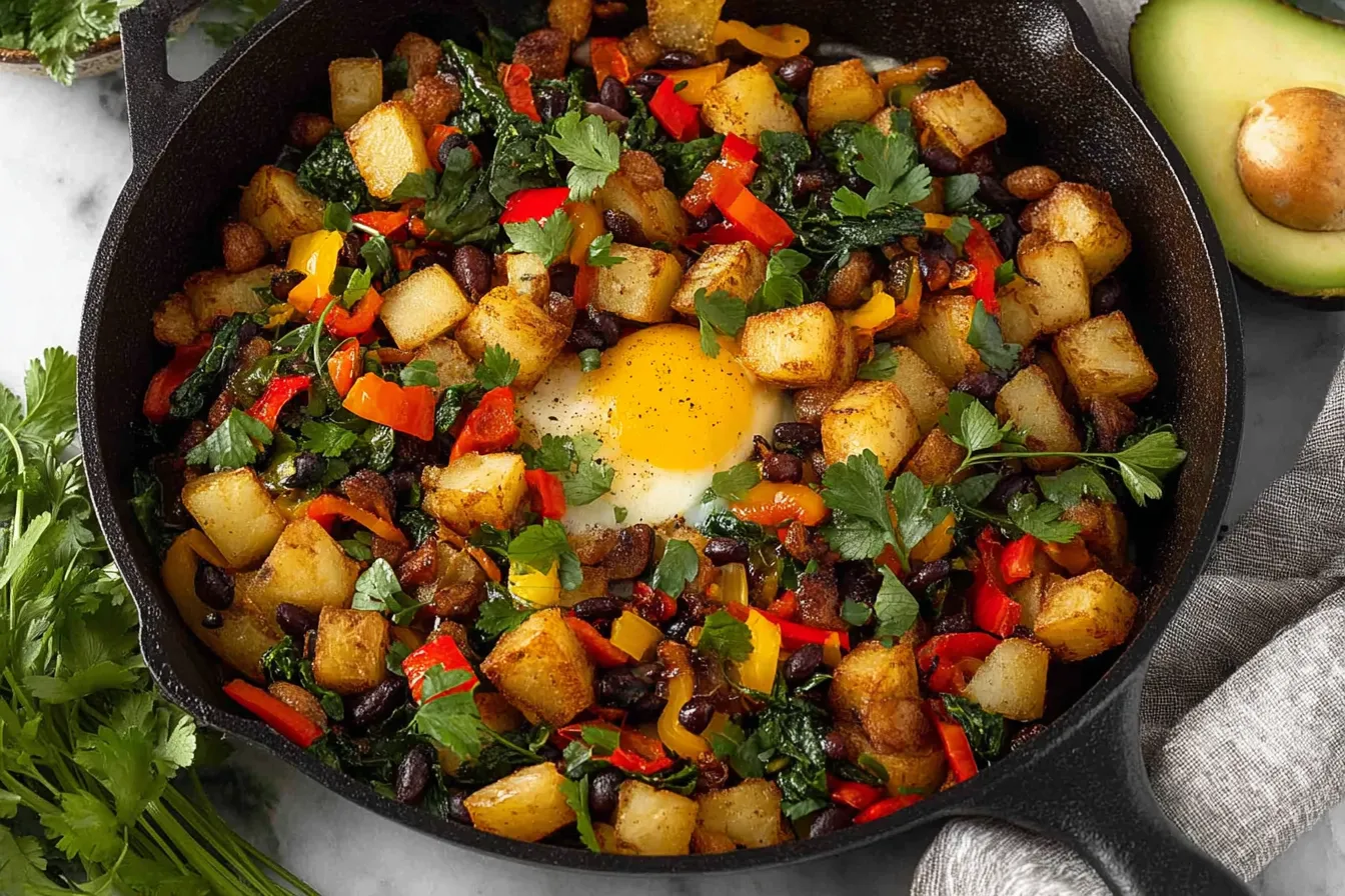 Healthy Veg Breakfast Hash