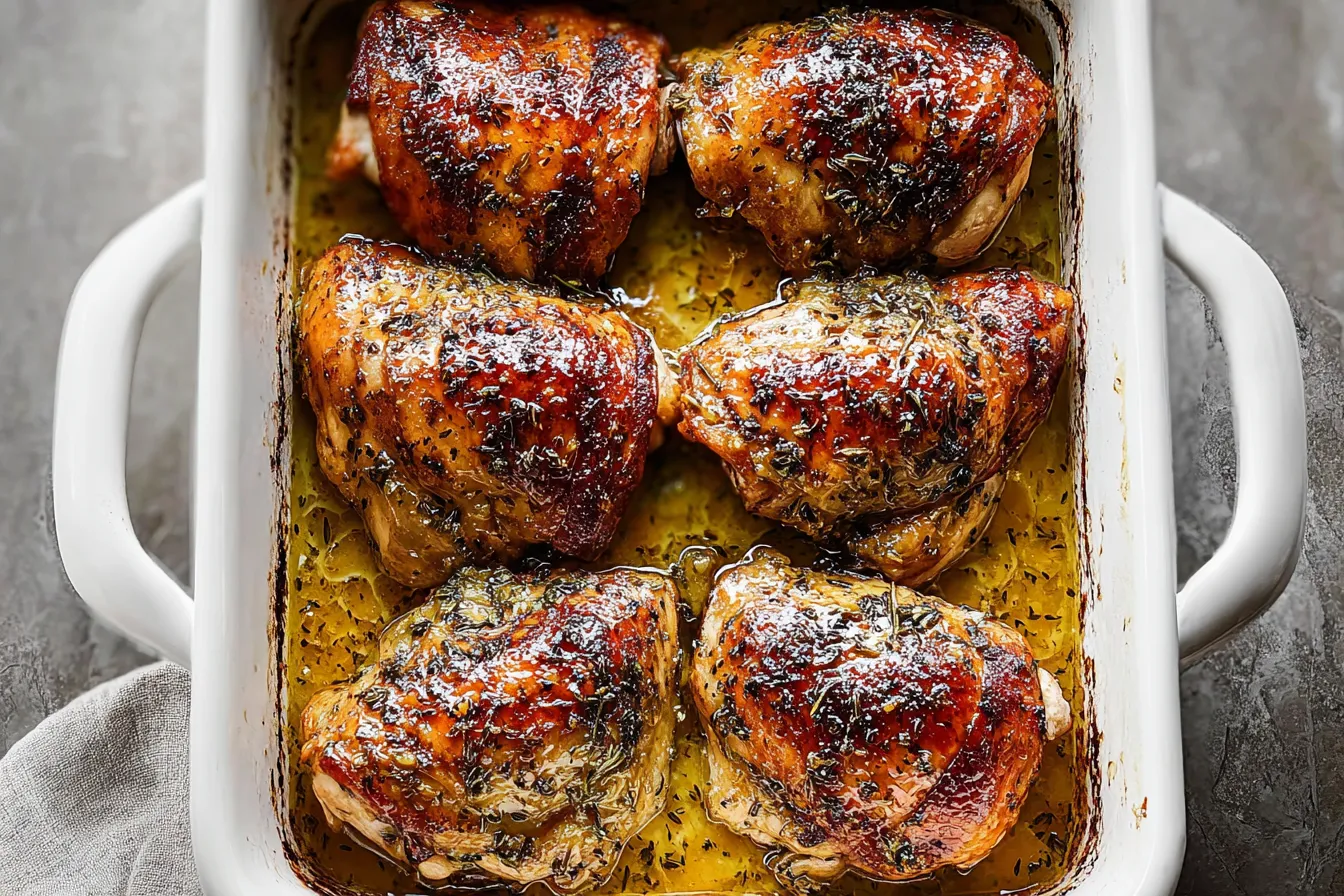 Honey Mustard Glazed Chicken
