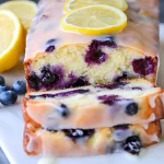 Lemon Blueberry Loaf Freshly Baked and Ready to Enjoy