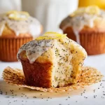 Lemon Poppy Seed Muffins Freshly Baked