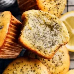 Lemon Poppy Seed Muffins: A Delicious Morning Treat 3 Freshly Baked Lemon Poppy Seed Muffins