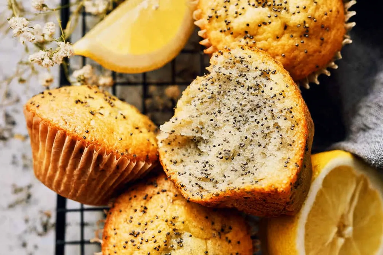 Lemon Poppy Seed Muffins: A Delicious Morning Treat 2 Lemon Poppy Seed Muffins