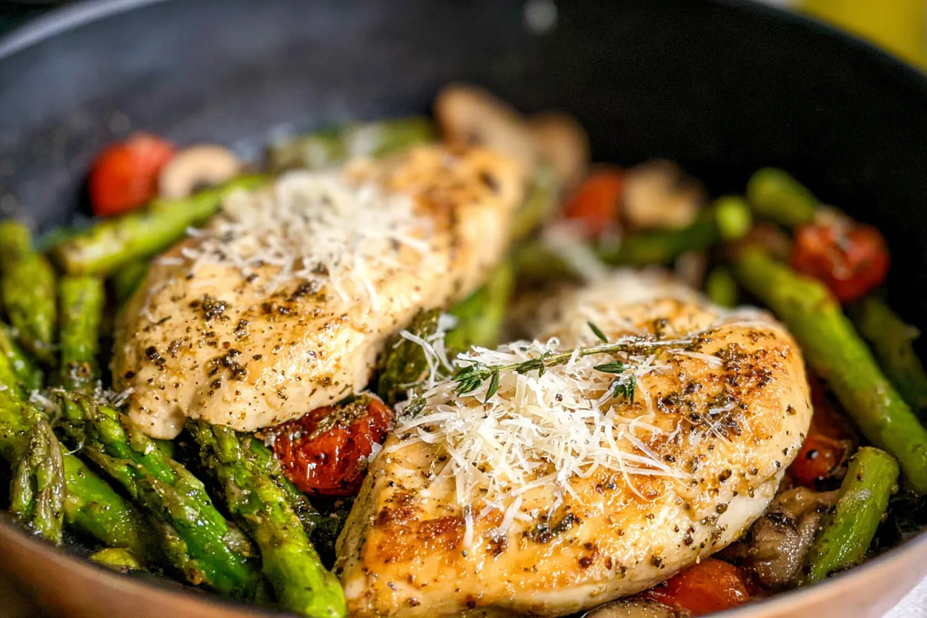 Low Carb Chicken Skillet Dinner: A Deliciously Easy Meal 1 Low Carb Chicken Skillet Dinner - Quick and Healthy Recipe