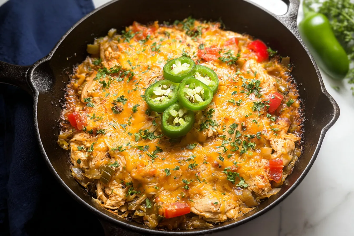 Low Carb Chicken Skillet Dinner