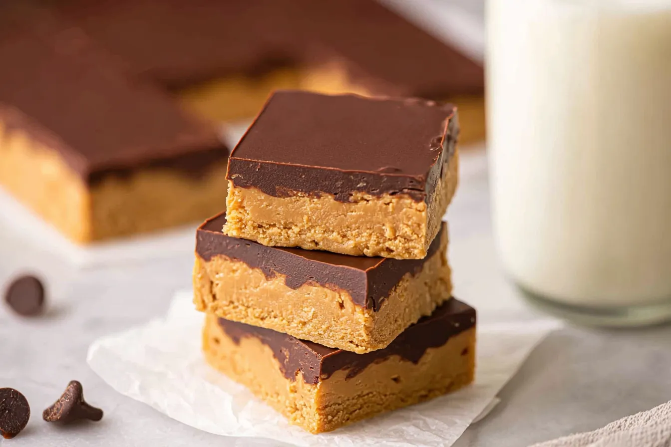 No Bake Peanut Butter Bars