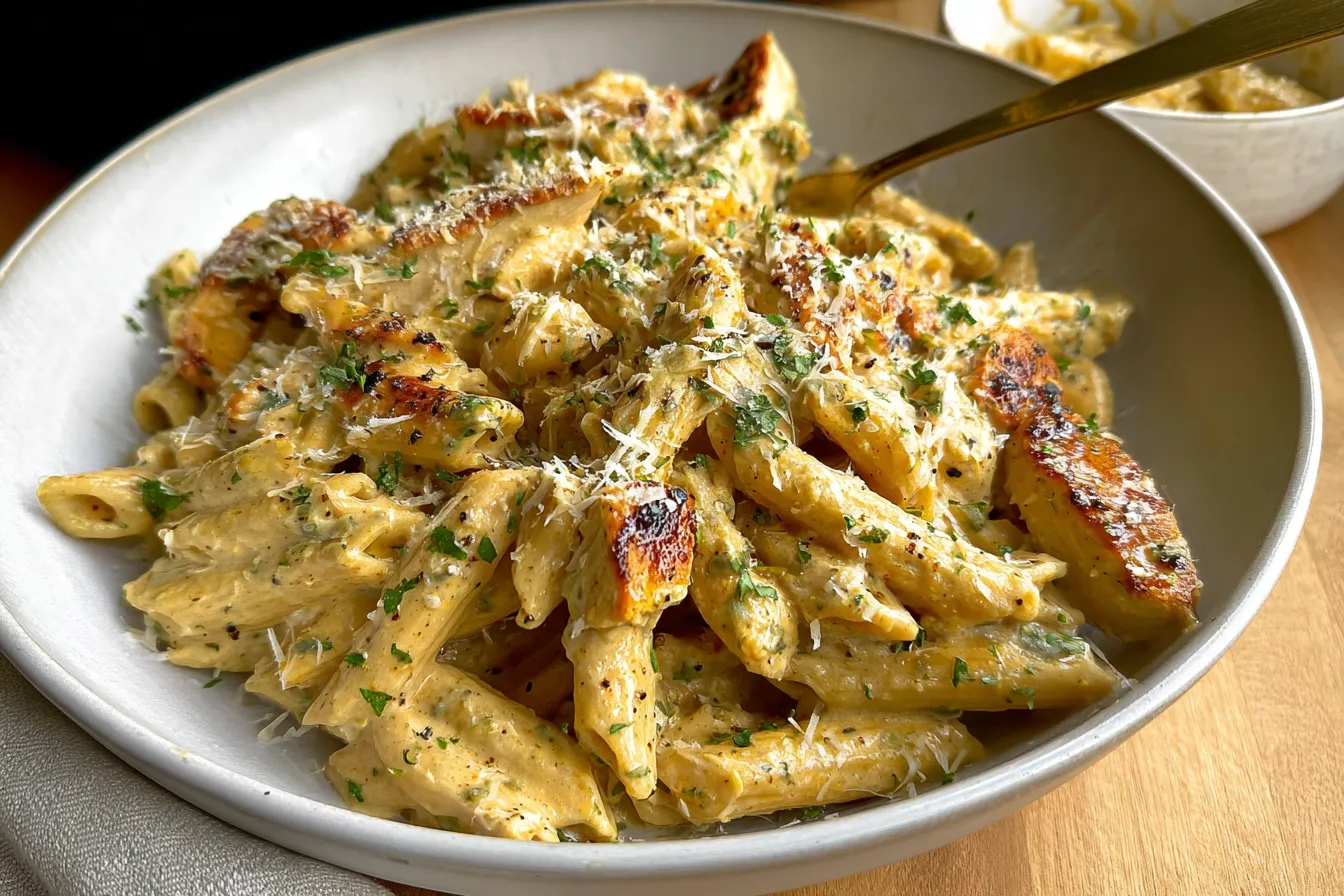 Parmesan Chicken Pasta Comfort Bowl: A Delicious Delight 1 Delicious Parmesan Chicken Pasta Comfort Bowl Ready to Serve