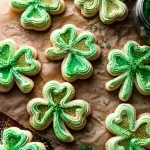 Shamrock Sugar Cookies: Delightfully Festive Treats 3 Delicious Shamrock Sugar Cookies Freshly Baked