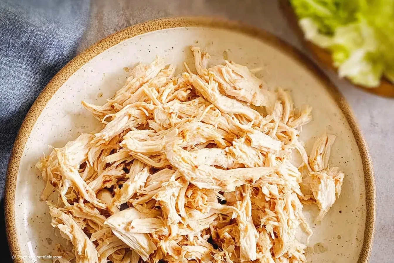 Shredded Chicken in Air Fryer - Perfectly Cooked and Juicy