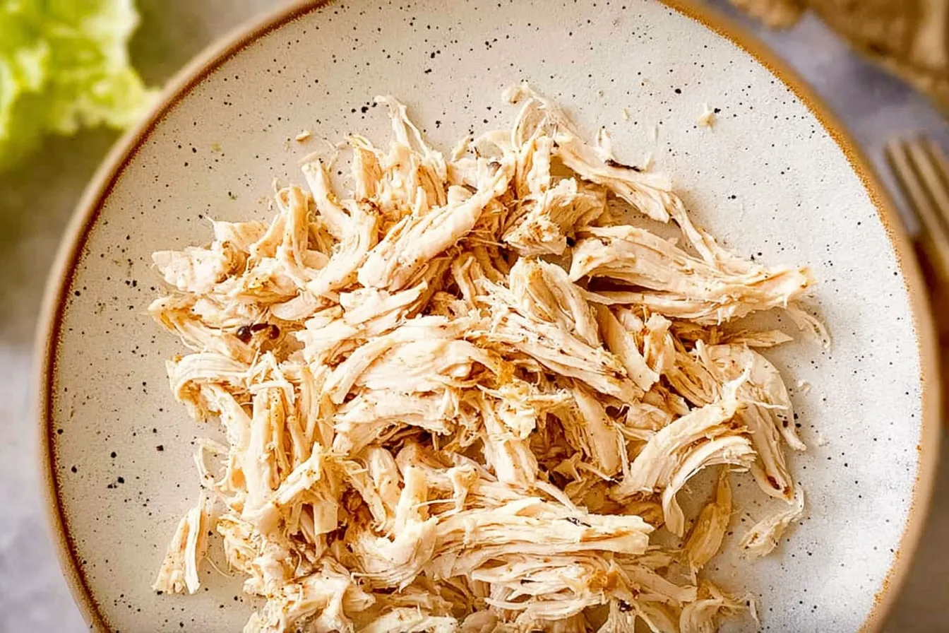 Shredded Chicken in Air Fryer