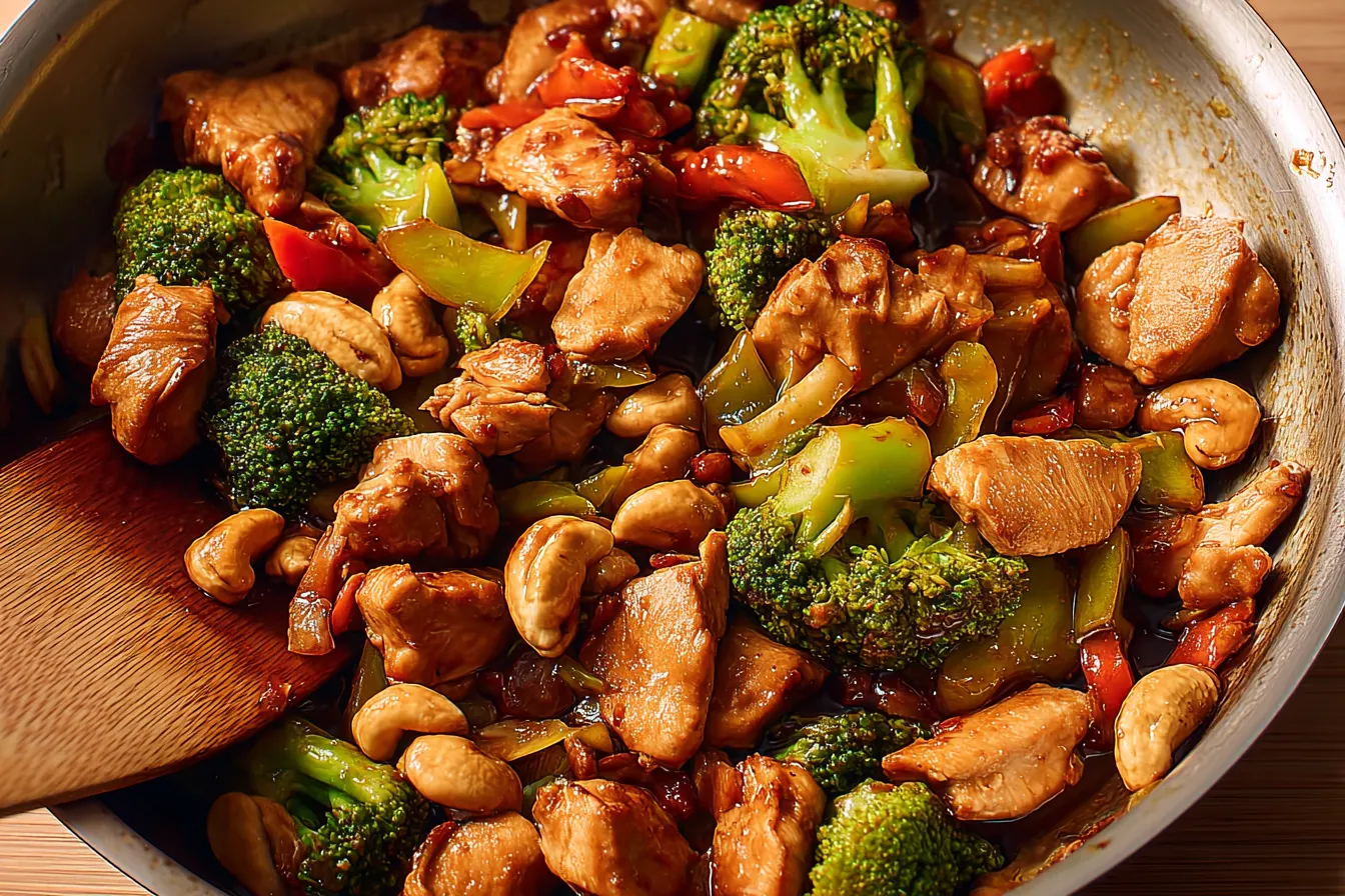 Delicious Simple Chicken Stir Fry Ready to Serve
