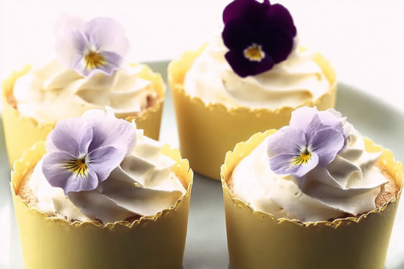 Spring Celebration Flower Cupcakes: A Delightful Treat! Spring Celebration Flower Cupcakes Ready for a Festive Gathering
