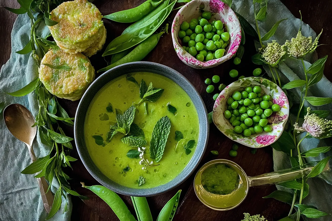 Spring Pea and Mint Soup: A Fresh Delight to Savor 2 Spring Pea and Mint Soup