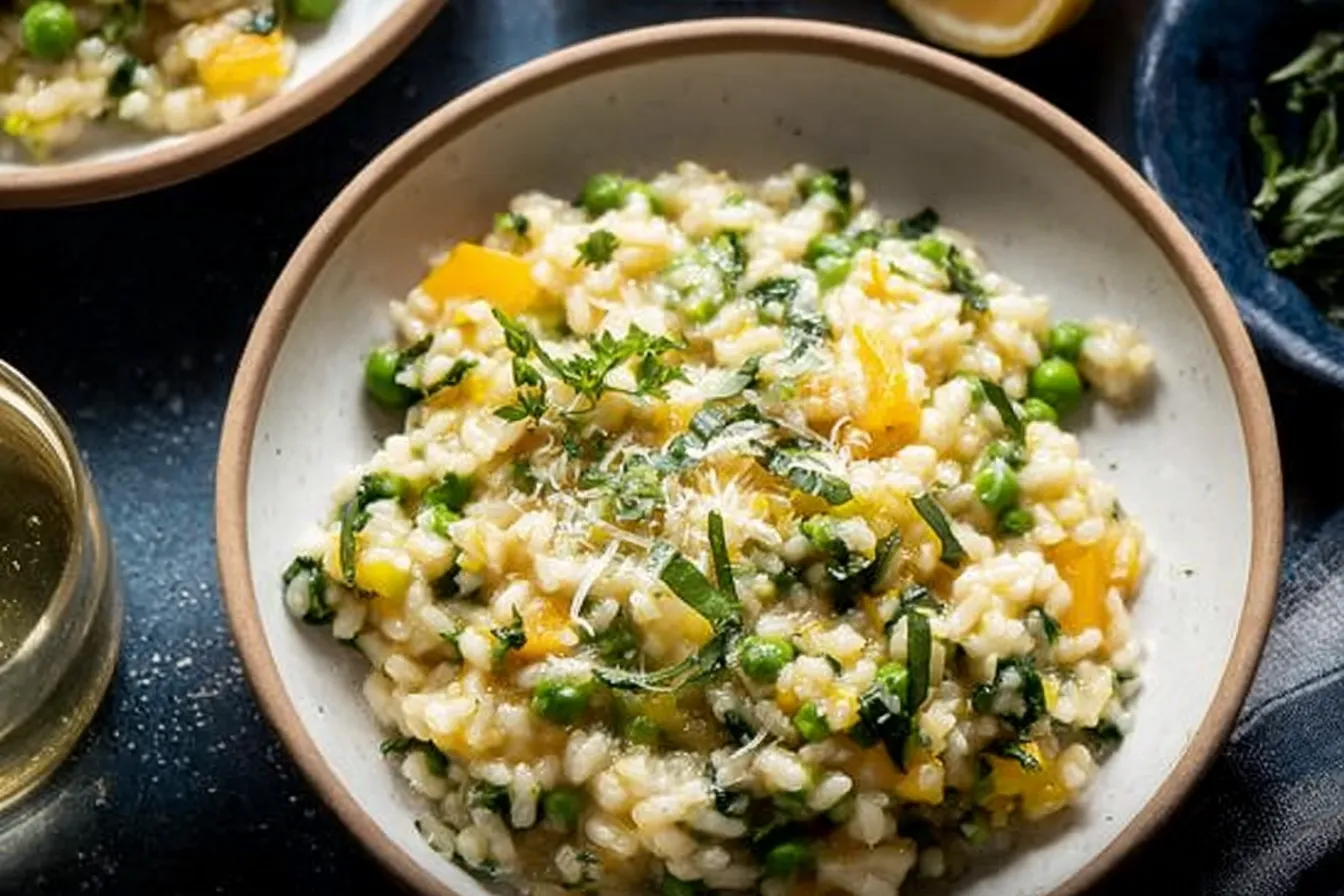 Spring Vegetable Risotto: A Delightful Springtime Dish 2 Spring Vegetable Risotto