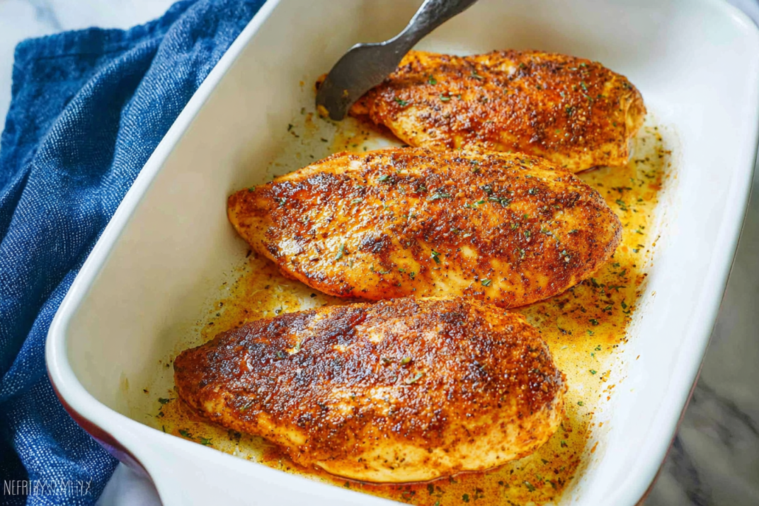 Juicy Oven Baked Chicken Breast