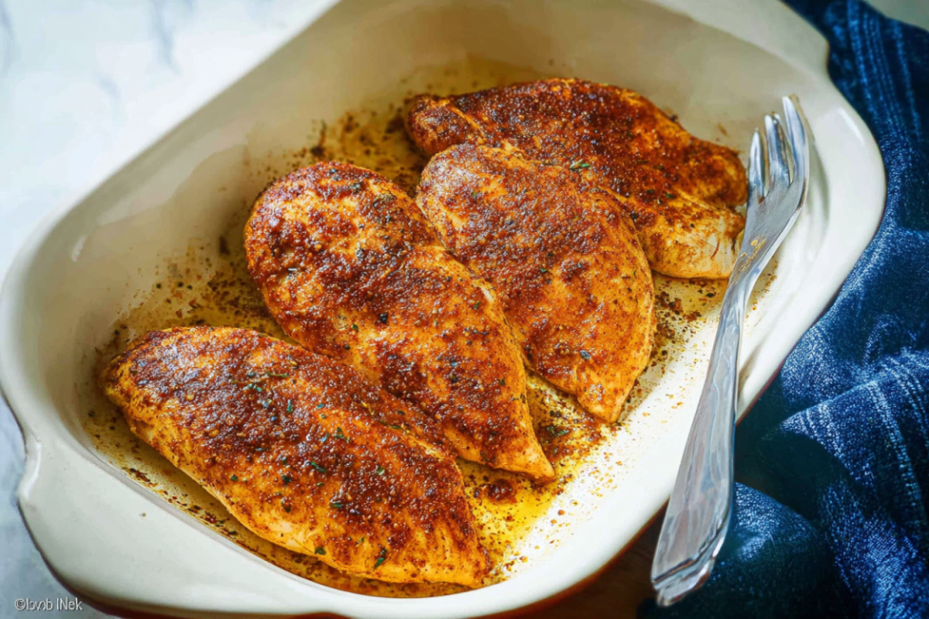 Juicy Oven Baked Chicken Breast