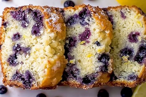 Lemon Blueberry Loaf Cake